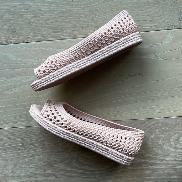 Melissa x Jason Wu jelly pink peep-toe flats. Size 8 US / 39 EU - Picture 7 of 7